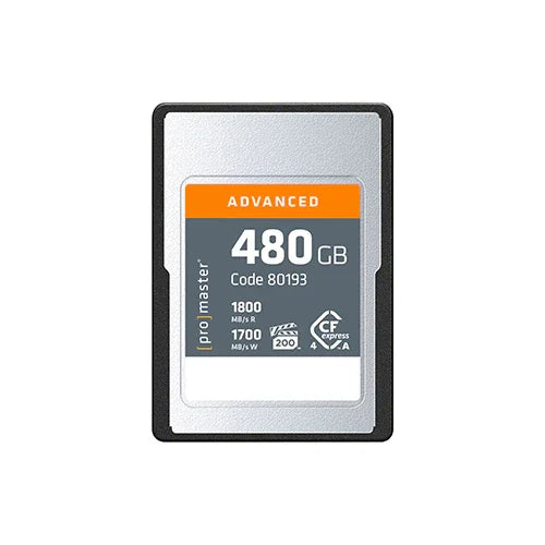 ProMaster CFexpress 4.0 Type A Advanced Memory Card - 480GB at PROCAM ...