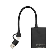 ProMaster CFexpress Type B (USB-C & USB-A) Card Reader