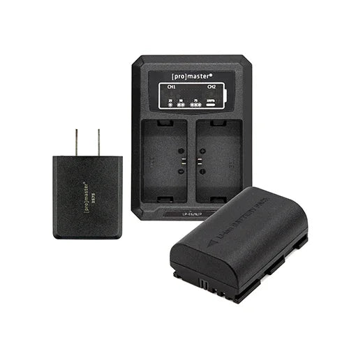 ProMaster LP-E6P Battery & Charger Kit for Canon at PROCAM | procam.com