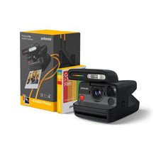 Polaroid Flip Instant Camera (Black) + Color Film Bundle (8 Exposures)
