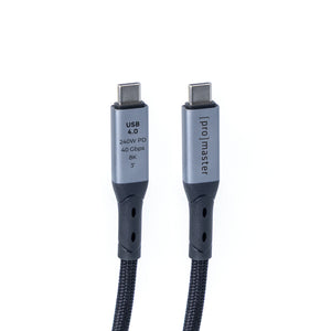 ProMaster USB4 USB-C Cable (240W PD) - 3’ at PROCAM | procam.com
