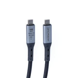 ProMaster USB4 USB-C Cable (240W PD) - 6’ at PROCAM | procam.com