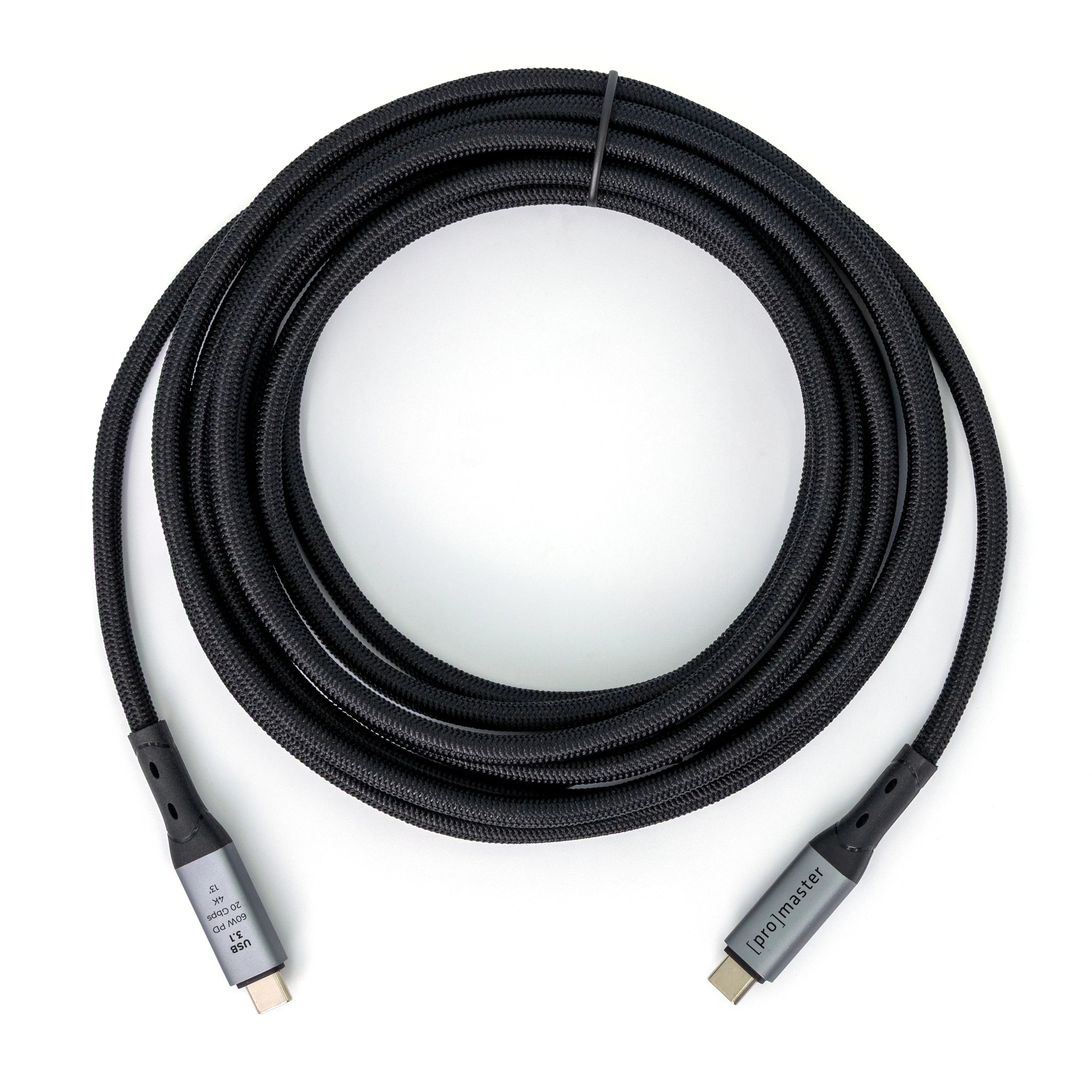 ProMaster USB 3.1 USB-C Cable (60W PD) - 13’ at PROCAM | procam.com