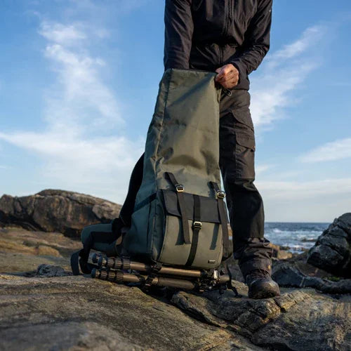 ProMaster Jasper 2.0 Rolltop Backpack - Medium 7.5 + 9L (Green) at PROCAM | procam.com