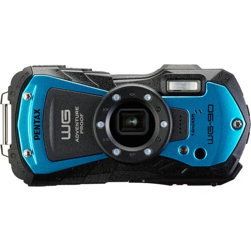 Pentax WG-90 Digital Camera (Blue) at PROCAM | procam.com