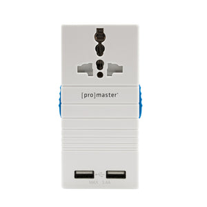 Promaster Advanced All-In-One World Travel Adapter - AC & USB at PROCAM | procam.com