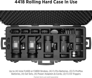 Westcott Rolling Hard Case for FJ400 & FJ800 (44x18" / 4-Strobe) at PROCAM | procam.com