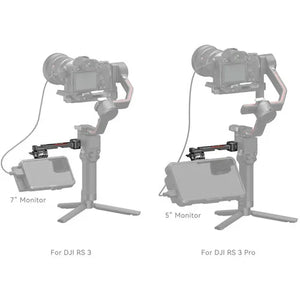 SmallRig Monitor Mount with NATO Clamp for Select DJI RS Series Gimbals at PROCAM | procam.com
