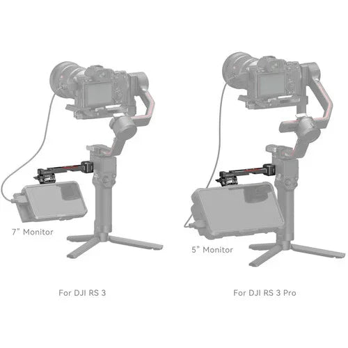 SmallRig Monitor Mount with NATO Clamp for Select DJI RS Series Gimbals at PROCAM | procam.com