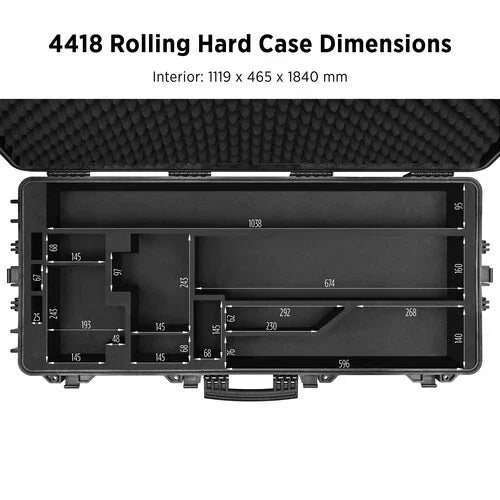 Westcott 4418 Rolling Hard Case for FJ400 2-Light Kit at PROCAM | procam.com