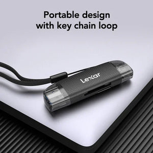 Lexar Dual-Slot USB-A/C Card Reader at PROCAM | procam.com