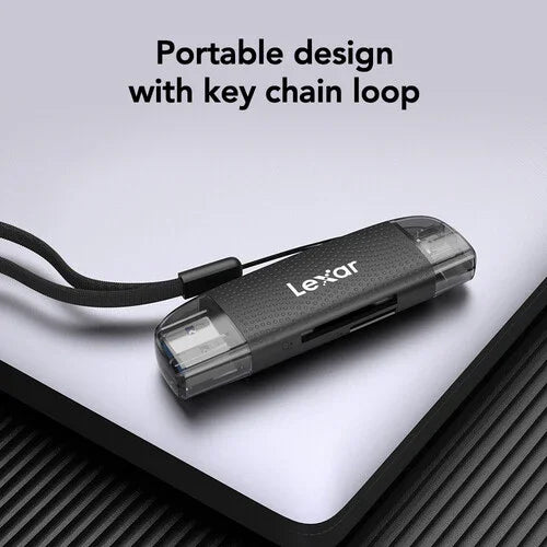 Lexar Dual-Slot USB-A/C Card Reader at PROCAM | procam.com
