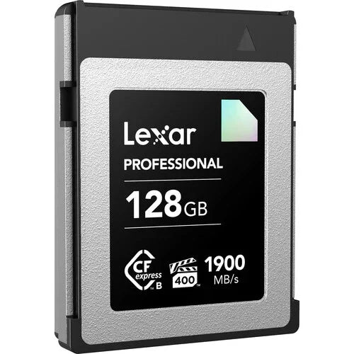 Lexar Professional CFexpress Type B Memory Card (DIAMOND Series) - 128GB (2-Pack) at PROCAM | procam.com