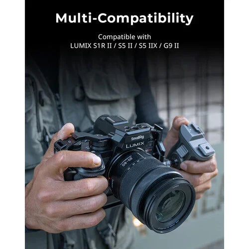 SmallRig Camera Cage for Panasonic LUMIX S1R II, S5 II, S5 IIX & G9 II at PROCAM | procam.com