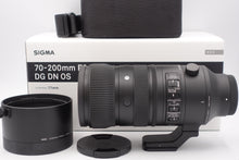 * USED *  Sigma 70-200mm f/2.8 DG DN OS Sports lens for Sony E