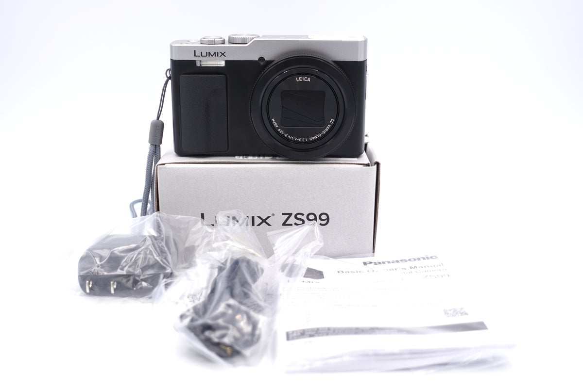 * DEMO * Panasonic ZS99 Digital Camera (Silver) BOXED