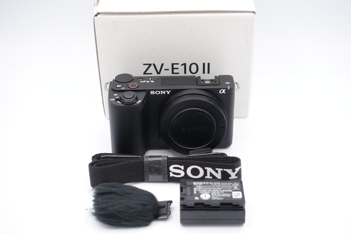 * USED * Sony ZV-E10 II Body Only (BOXED)