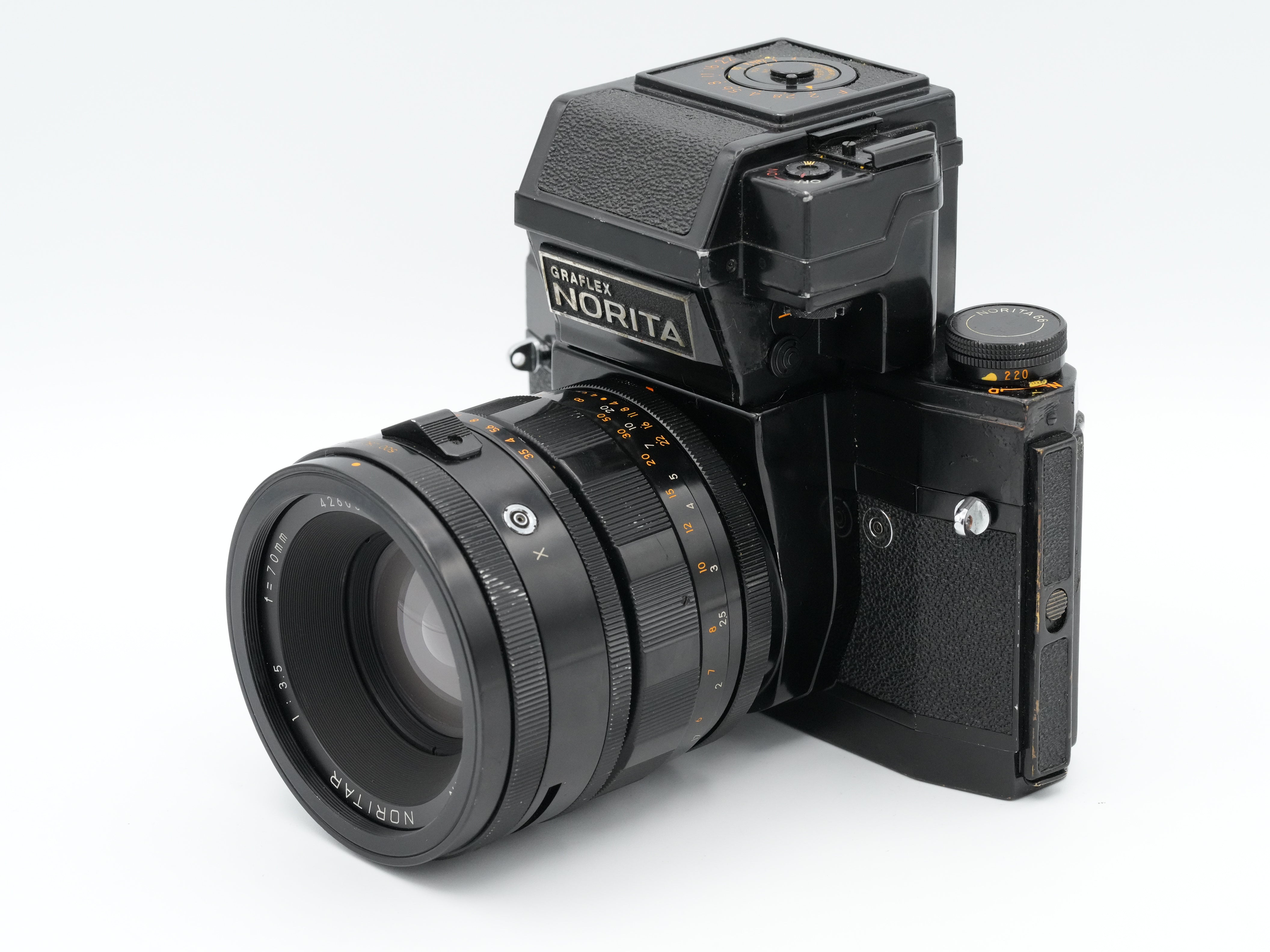 USED * Graflex Norita 66 Medium Format SLR Film Camera w/ Noritar