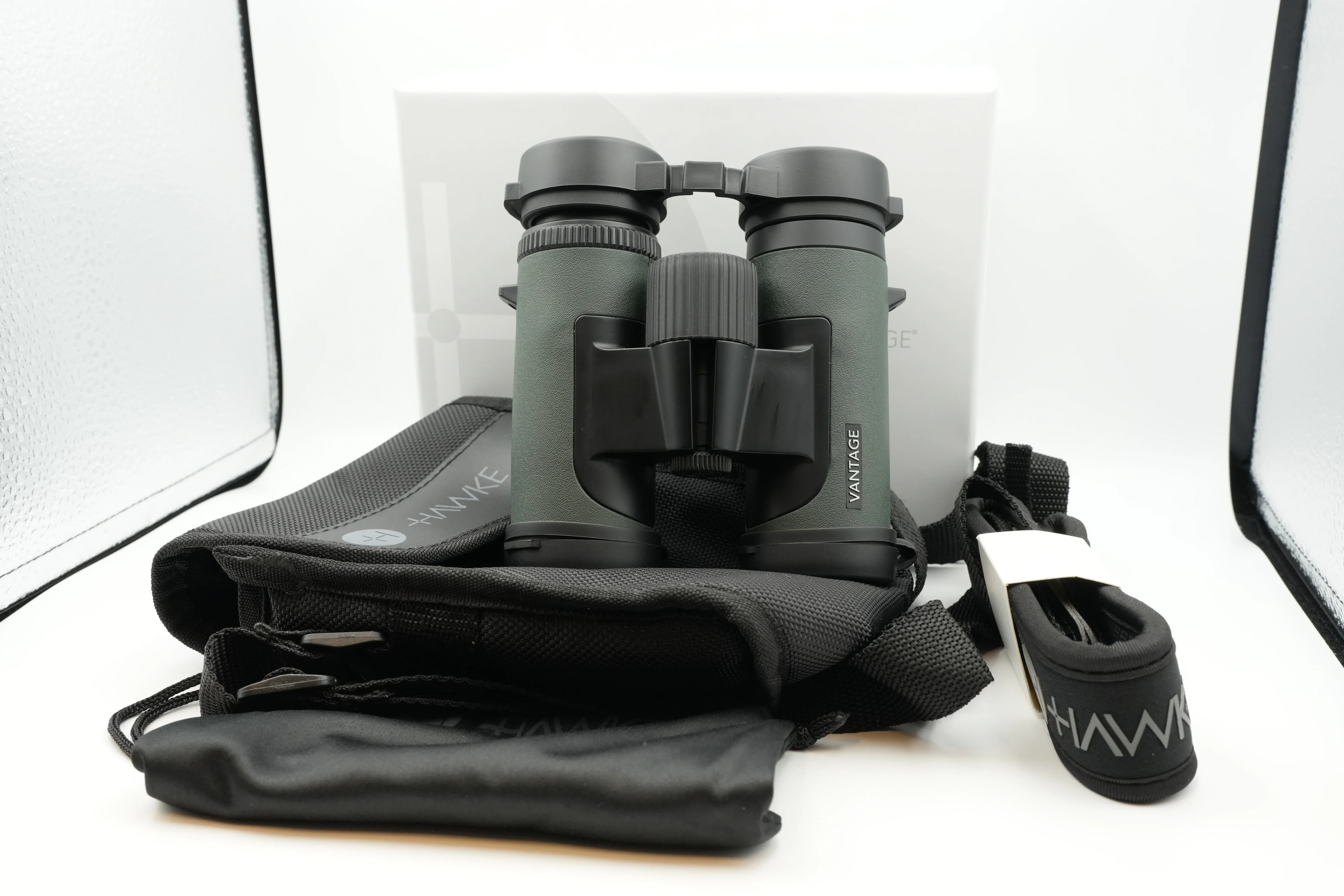 * DEMO * Hawke Sport Optics 10x42 Frontier ED X Binoculars (Green) at PROCAM | procam.com