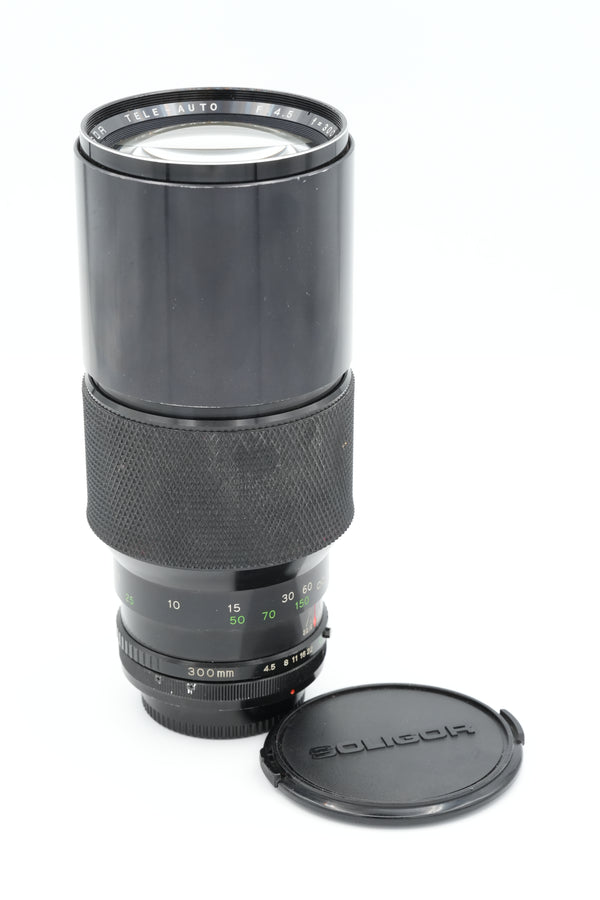* USED * Soligor MC Tele-Auto 300mm f/4.5 Lens for Canon FD