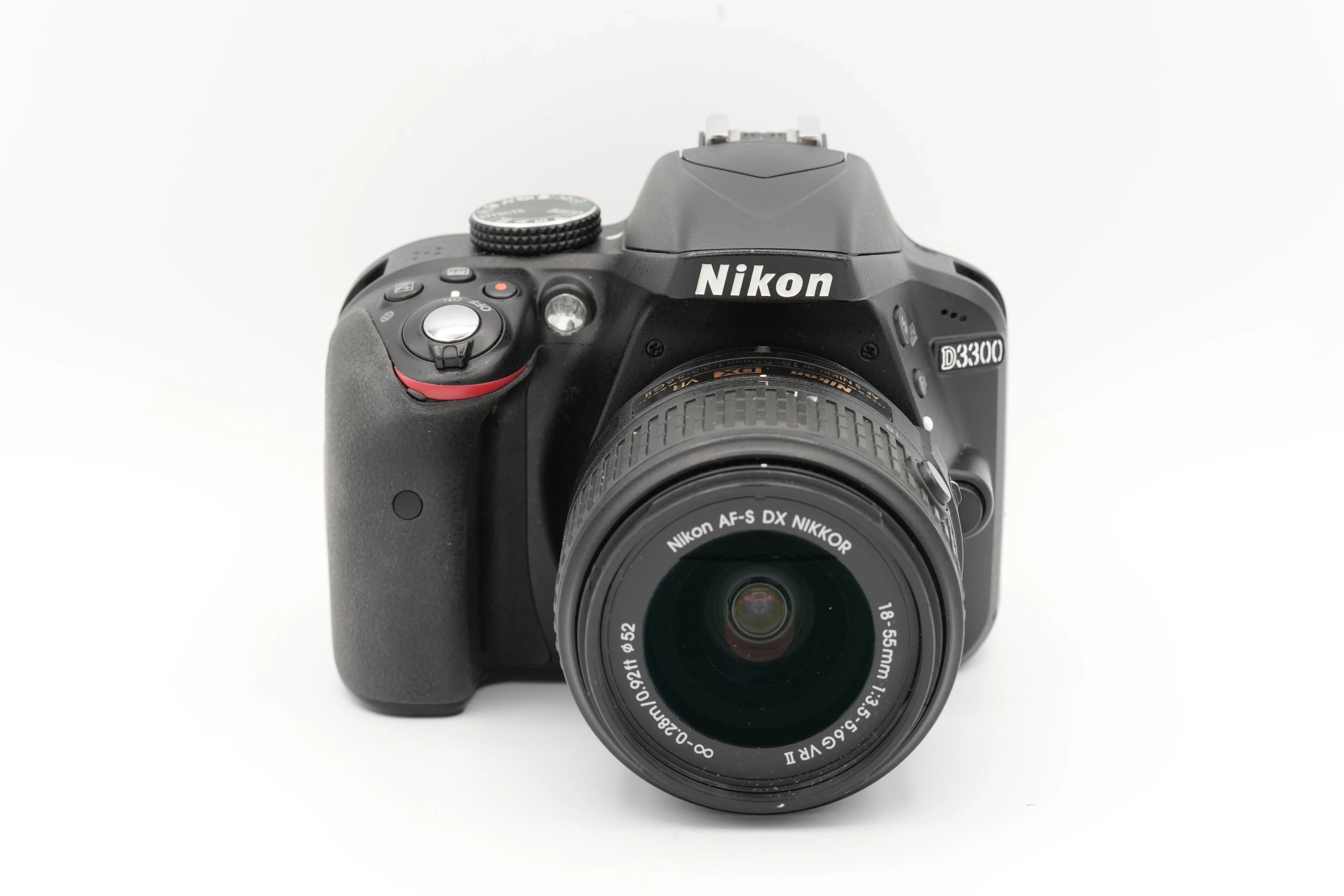* AS IS * Nikon D3300 DSLR Camera with NIKKOR AF-S DX 18-55mm f/3.5-5.6 G II VR Lens at PROCAM | procam.com