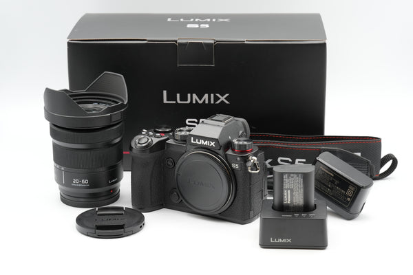 * USED * Panasonic Lumix S5 Mirrorless Camera with Lumix S 20-60mm f/3.5-5.6 Lens
