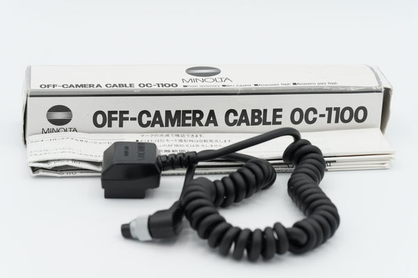 * USED * Minolta Off-Camera Cable OC-1100