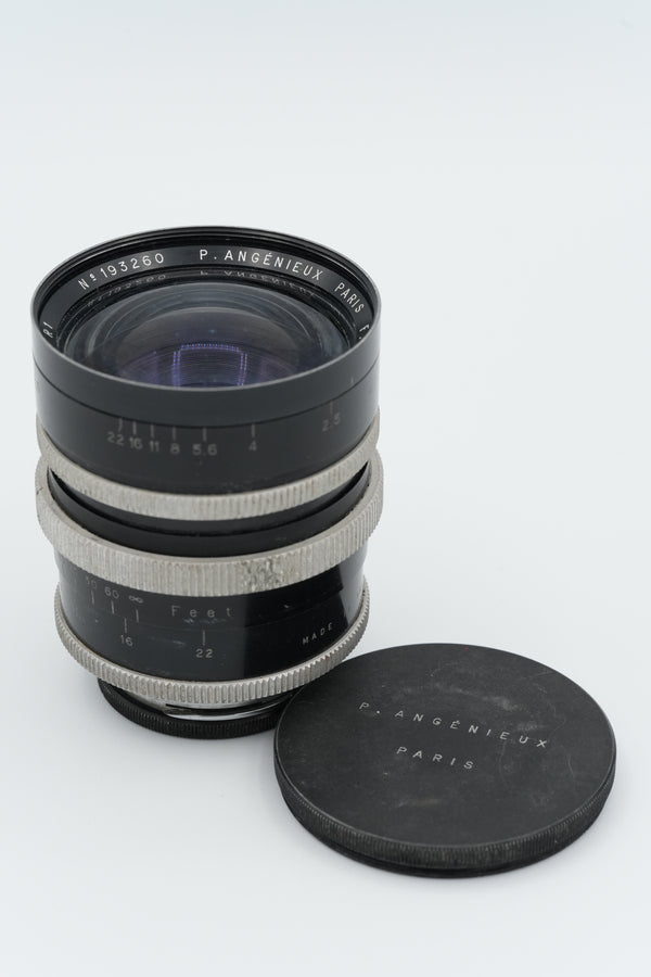 * AS IS * P. Angénieux Paris 35mm f/2.5 Retrofocus Type R1 Vintage Lens (Exakta)