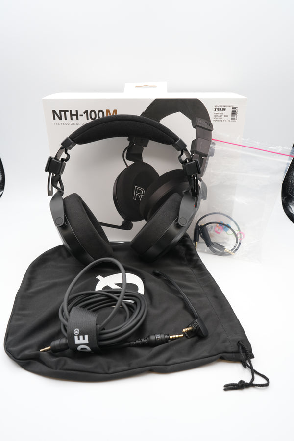 * OPEN BOX EXCELLENT * RODE NTH-100M Professional Over-Ear Headset (Black)