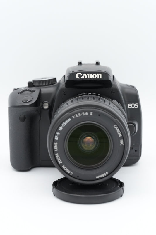 * USED * Canon EOS Rebel XTi with EF-S 18-55mm f/3.5-5.6 II Lens