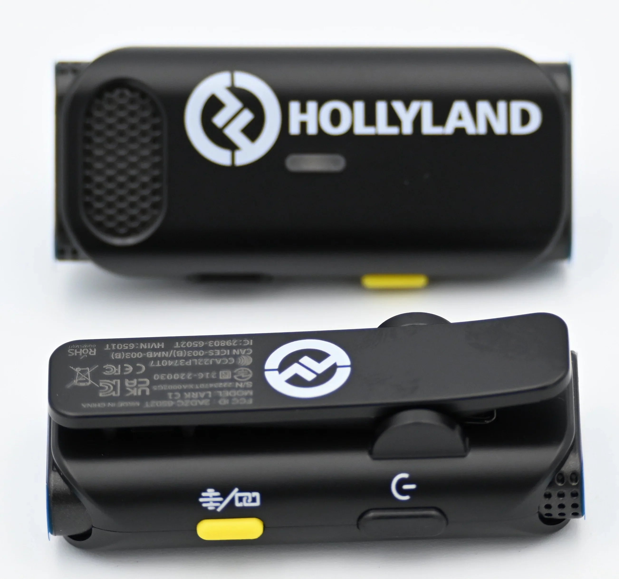 * OPEN BOX EXCELLENT * Hollyland LARK C1 DUO 2-Person Wireless Microphone System with Lightning Connector for iOS Devices (Black, 2.4 GHz) at PROCAM | procam.com