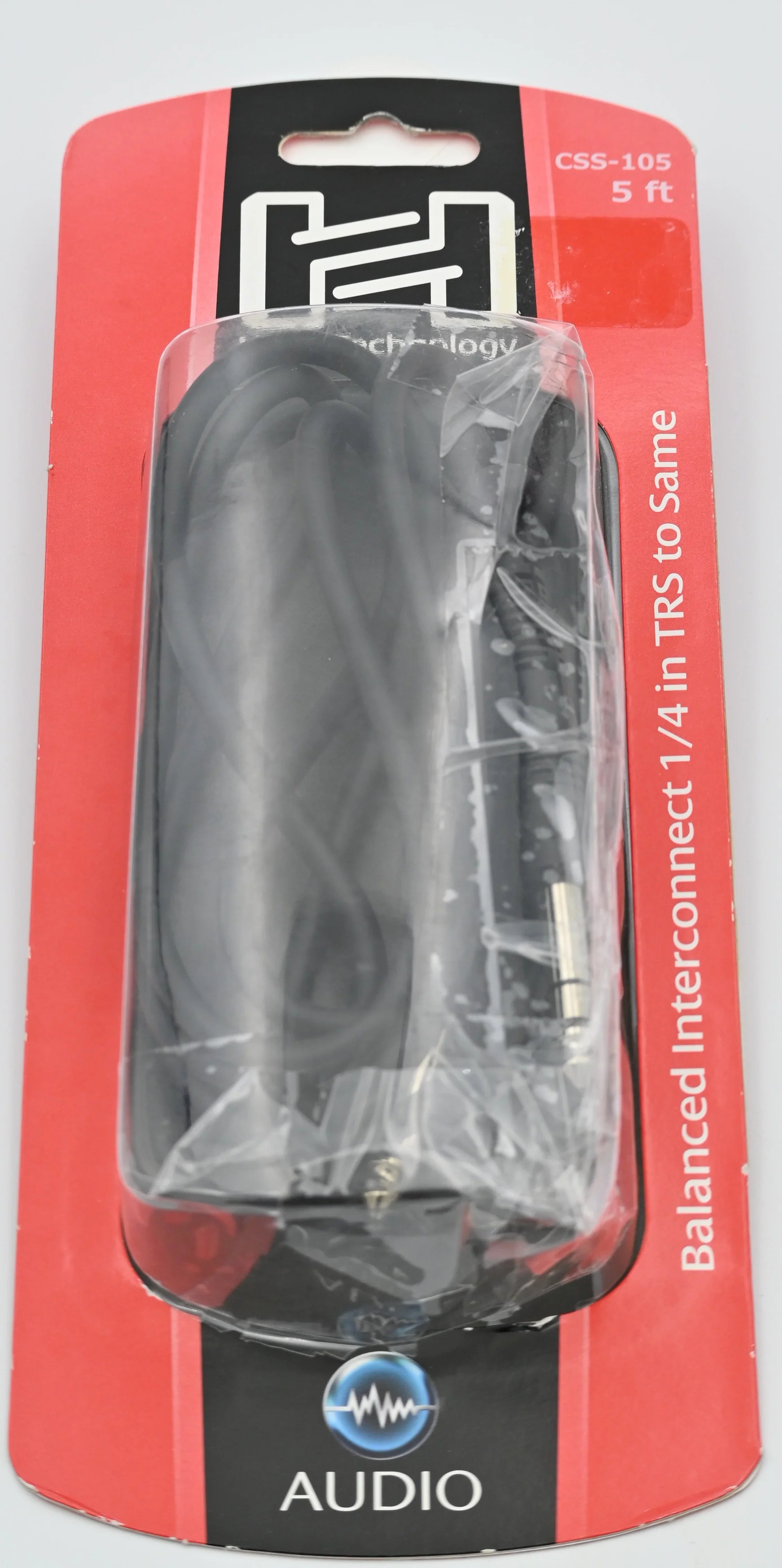 * OPEN BOX GOOD * Hosa Stereo 1/4'' Male Phone to 1/4'' Male Phone TRS Cable - 5' at PROCAM | procam.com