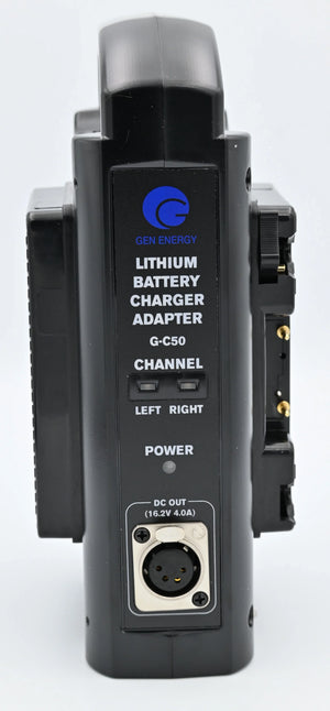 * OPEN BOX EXCELLENT * GEN ENERGY 2-Channel Battery Charger (Gold Mount) at PROCAM | procam.com