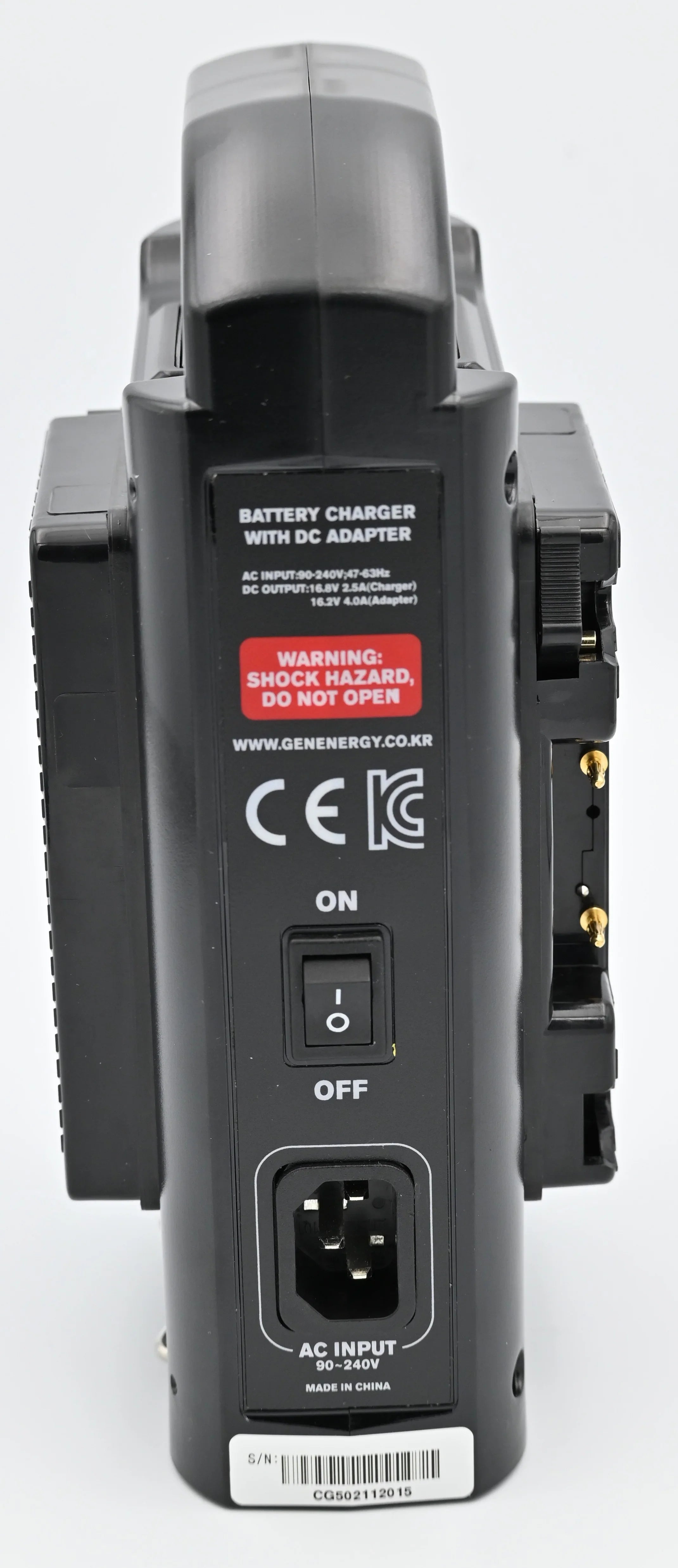 * OPEN BOX EXCELLENT * GEN ENERGY 2-Channel Battery Charger (Gold Mount) at PROCAM | procam.com