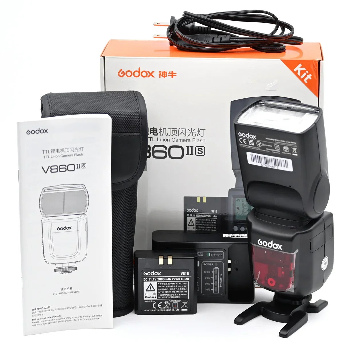 * OPEN BOX EXCELLENT * Godox VING V860IIS TTL Li-Ion Flash Kit for Sony Cameras at PROCAM | procam.com