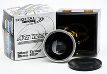 * USED * Digital Advance .43x Wide Angle Lens For 58mm Thread