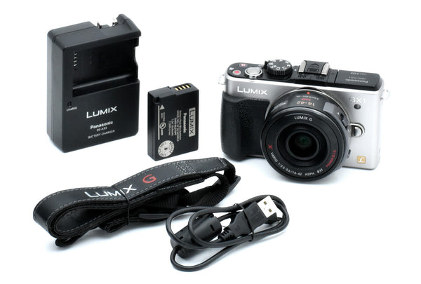 *** USED *** Panasonic DMC-GX1 Camera Body with Panasonic LUMIX G X Vario 14-42mm f/3.5-5.6 ASPH Power O.I.S. Lens