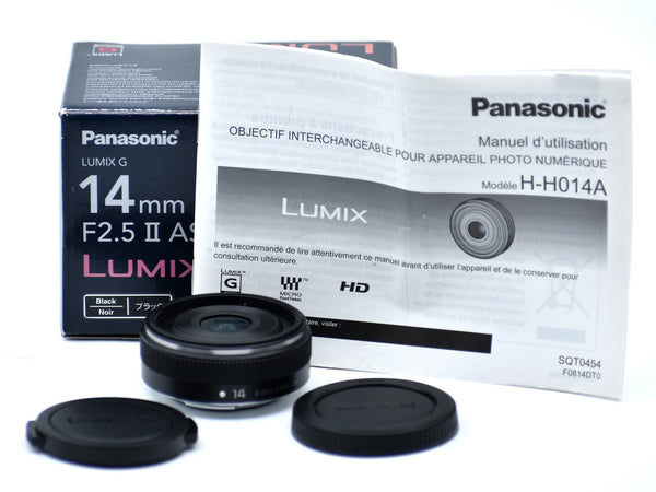 * OPEN BOX EXCELLENT * Panasonic LUMIX G 14mm f/2.5 ASPH II Lens