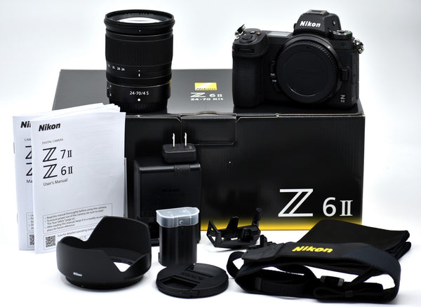 * OPEN BOX EXCELLENT * Nikon Z 6II Mirrorless Digital Camera with Z 24-70mm f/4 S Lens