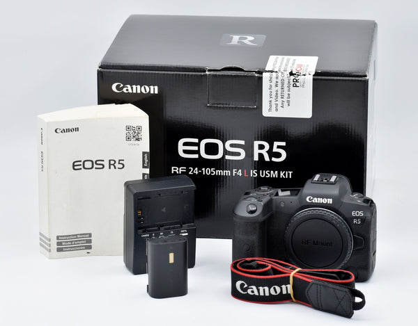 * USED * VERY GOOD  Canon R5  Mirrorless Camera ( Body Only ) SHUTTER ≤ 10,000