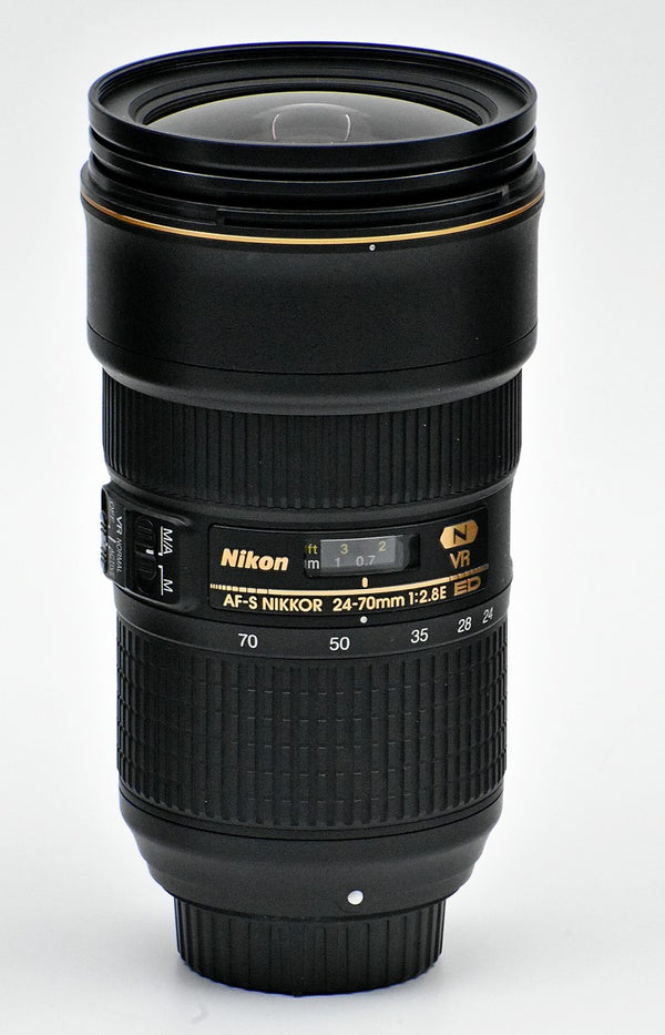 ***USED***Nikon AF-S Nikkor 24-70mm f/2.8E ED VR "N" Lens (F Mount)