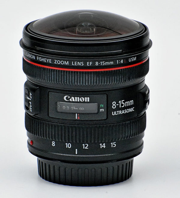 ***USED***Canon EF Fisheye 8-15mm f/ 4 L USM Lens