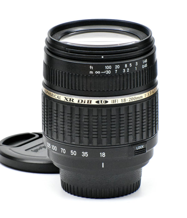 ***USED***Tamron 18-200 Di II f3.5-6.3 lens for Nikon mount