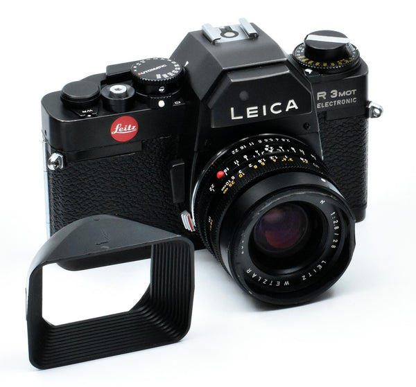 ***USED*** LEICA R3 MOT Film Camera w/ ELMARIT-R 28mm F 2.8 Lens (Black)