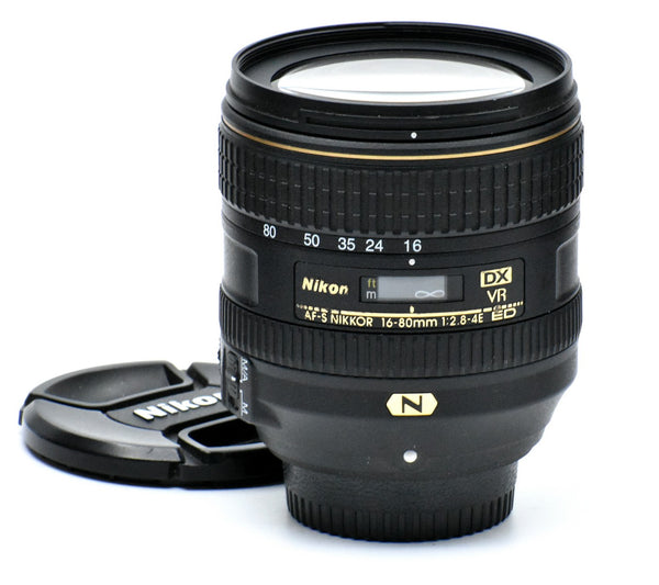 ***USED***Nikon AF-S 16-80mm f2.8-4 E ED DX VR lens