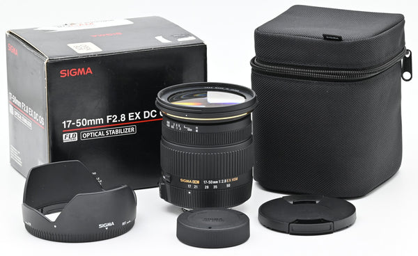 * OPEN BOX EXCELLENT * Sigma 17-50mm f/2.8 EX DC OS HSM Lens for Nikon F