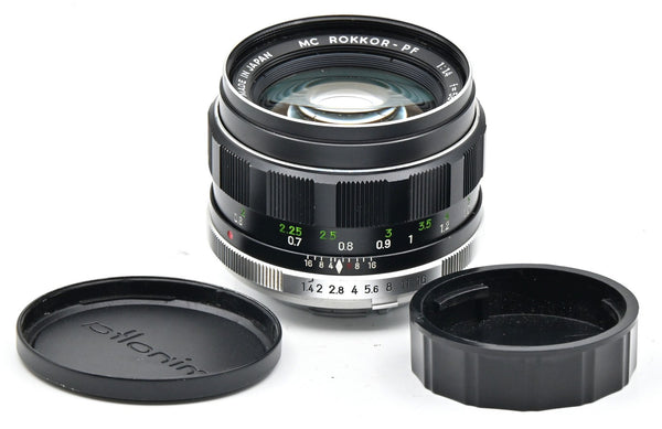 * AS IS * Minolta MC 58mm f1.4 Rokkor-PF Lens