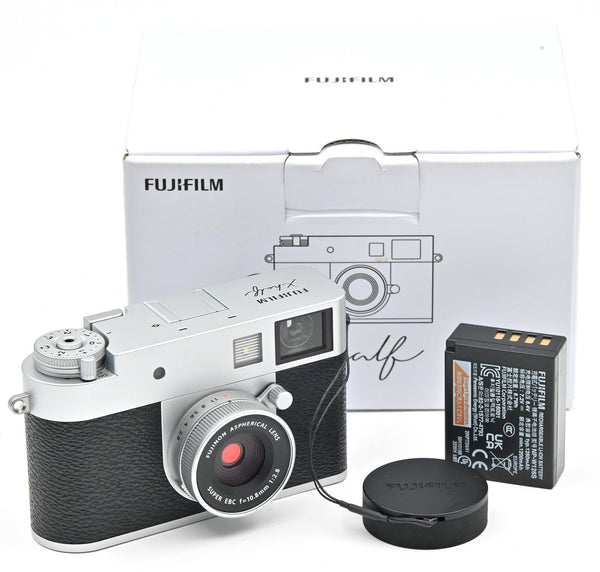 * OPEN BOX EXCELLENT * FUJIFILM X half Digital Camera (Silver)