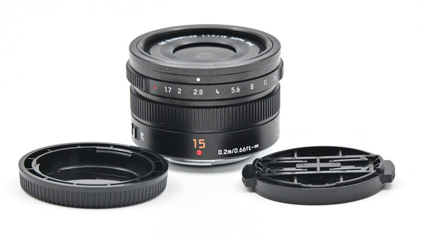 * USED * Panasonic Lumix Leica DG Summilux 15mm f/1.7 Lens