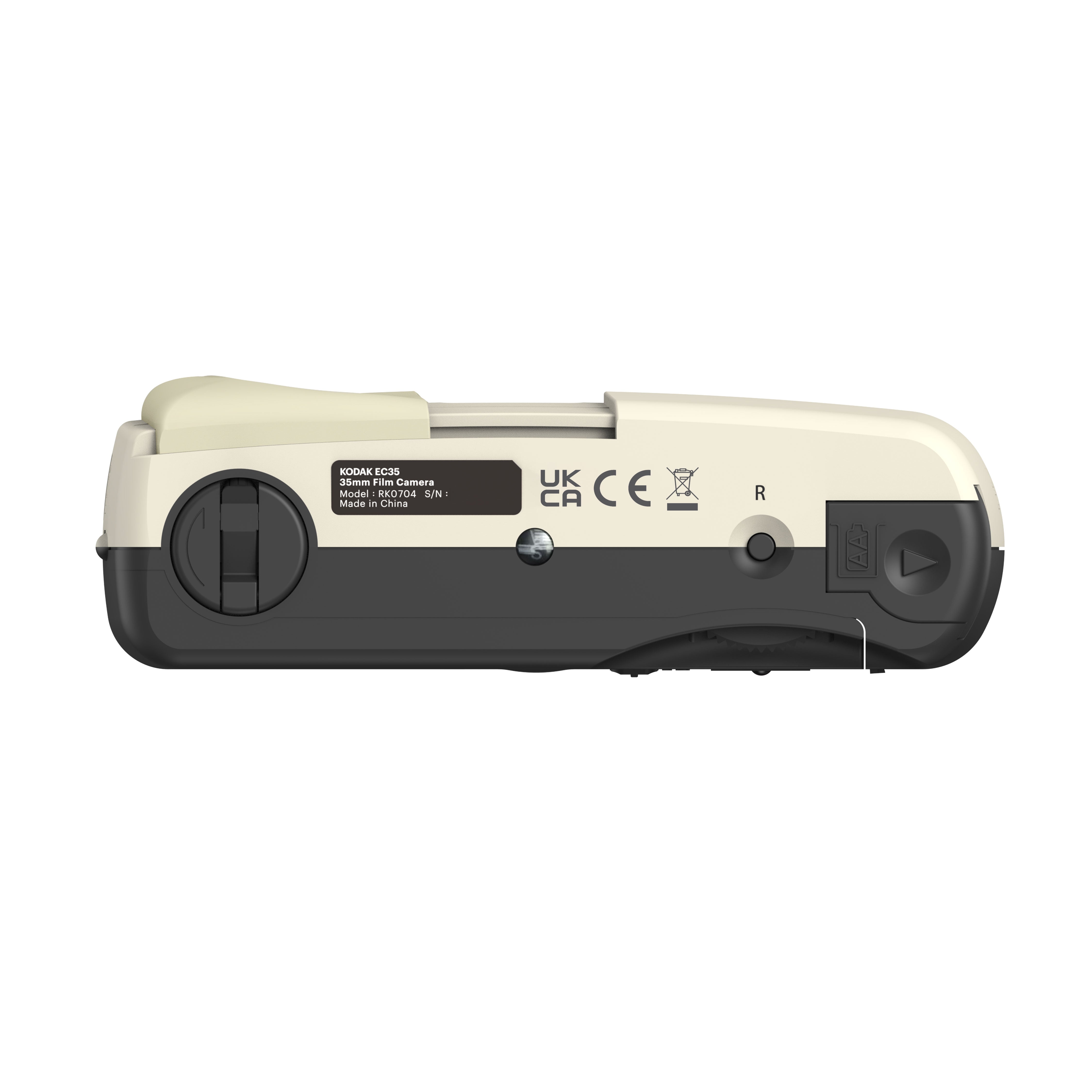 Kodak 35 米国製 35mm フィルムカメラ 動作確認済 クラシックカメラ KODAK EC35 35mm Film Camera (Vanilla White) at PROCAM | Shop